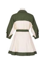 Load image into Gallery viewer, Mini Shirt Dress - Khaki
